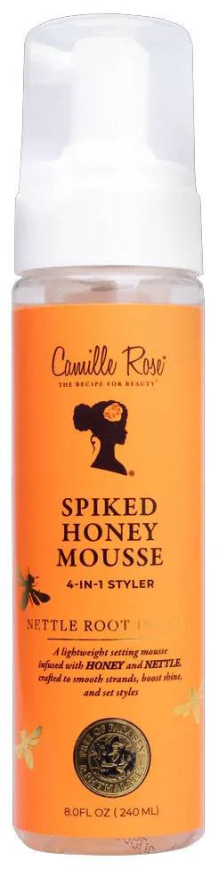 Camille Rose Spiked Honey Mousse 4-in-1 Styler (8 fl oz / 240 mL) - ANNS BEAUTY SUPPLY